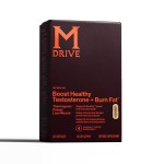 Mdrive Boost and Burn Testosterone Booster and Fat Burner for Men, Energy, Strength, Stress Relief, KSM-66 Ashwagandha, Advantra Z, Chromax, 60 Capsules