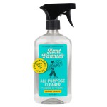 Aunt Fannie\'s All Purpose Household Cleaner, Multi-surface Spray, Powered by Vinegar for Kitchen, Bath, Windows and Countertops, Lemon Scent (Pack of 1)