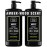 Dead Sea Collection Mens Body Wash 3 in 1 - Amber Wood Body Wash for Men - Shower Gel - Shampoo - Shower Soap for Face and Hair - Pack of 2 Bottles (33.8 Fl. Oz. Each)