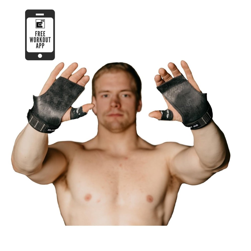 Element 26 IsoGrip Hand Grips for WODs, Gymnastics, Weight Lifting, and Cross Training - Cross Training Gloves - Tactical Grips for Men and Women (Small, IsoGrip with Loops)