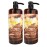 Dead Sea Collection Hand Soap Pump Almond Vanilla - Moisturizing Hand Wash Liquid with Dead Sea Minerals - Almond Vanilla Oils, Balancing & Soothing Pack of 2 (33.8 Fl Oz Each) - 67.6 Fl Oz Total