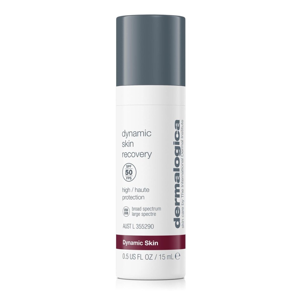Dermalogica Dynamic Skin Recovery SPF50, Anti-Aging Face Sunscreen Moisturizer, Medium-Weight Non-Greasy Broad Spectrum, 0.5 Fl Oz