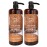Dead Sea Collection Hand Soap Pump Coconut - Hand Wash Liquid with Dead Sea Minerals and Coconut Oil - All Skin Types Moisturizing & Nourishing - Pack of 2 (33.8 Fl Oz Each) - 67.6 Fl Oz