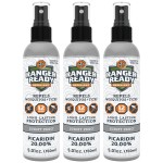 Ranger Ready Repellents Picaridin Insect Repellent with Scent Zero - Mosquito Repellent & Tick Spray (5 Fl Oz, Pack of 3)