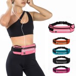 Jueachy Running Belts for Women Waterproof Fanny Pack Running Waist Pouch Phone Holder Adjustable Sports Money Belt with Headphone Port PK