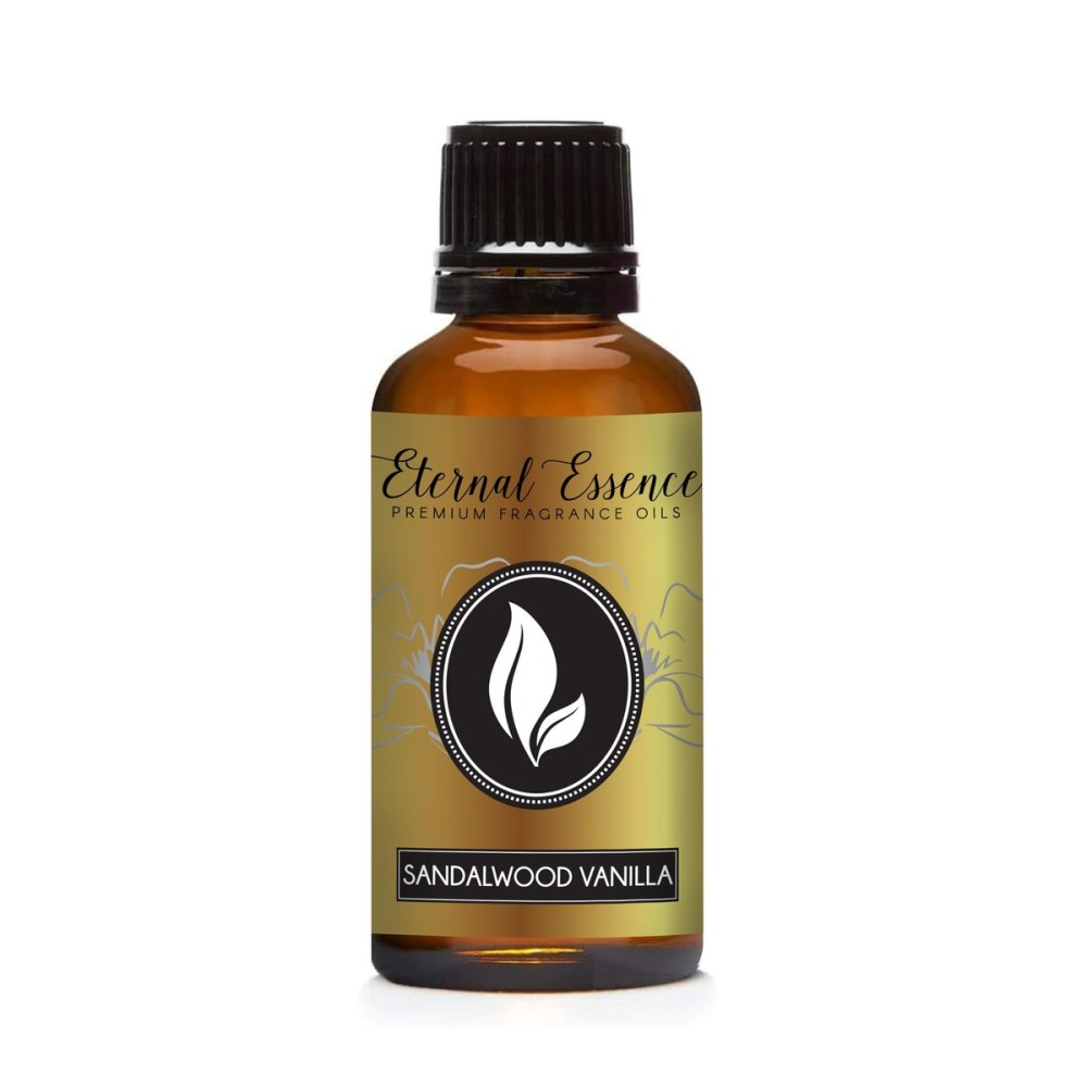 Eternal Essence Oils Sandalwood Vanilla 30ml Premium Fragrance Oil - for Candle, Soap Making, Aromatherapy, Diffusers, Home Care, & Humidifiers