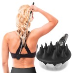 Cactus Scratcher Extendable Stick Back Scratcher - Extends 25 Long Double Sided Retractable Scratching Tool for Hand, Neck, Head, and Body - Universal Gift for Family, Pets, and Friends, Black