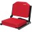 Jauntis Stadium Seats for Bleachers, Bleacher Seats with Ultra Padded Comfy Foam Backs and Cushion, Wide Portable Stadium Chairs with Back Support and Shoulder Strap, 1 Pack, Red