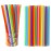Tomnk 200 Pack Smoothie Straws, 10.3 Inches Straws Disposable, Drinking Straws Disposable in Assorted Bright Colors