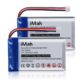 iMah Replacement for Infant Optics DXR-8 Baby Monitor Battery Sp 803048 3.7V 1200mAh Lithium-ion Rechargeable