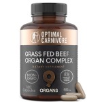 Beef Organ Supplement | 9-Organ Complex from Grass-Fed New Zealand Cattle | Whole-Food Multivitamin Alternative for Energy, Digestion, Immune & Brain Support | 30 Day Supply