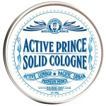 BushKlawz Active Prince Solid Cologne 1 oz Full Size Alcohol Free Natural Concentrated Travel Friendly Tins Men\'s Fragrance Manly Scents to Satisfy all Types of Viking Cannon Black Prime