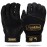 Franklin Sports MLB Pro Classic Baseball Batting Gloves Pair - Black/Gold - Adult XX-Large
