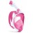 W WSTOO Kids Full Face Snorkel Masks,Suitable for Beginners Dry Top Snorkeling Gear,Can Your Mouth or Nose to Breathe,180 Degrees Panoramic View,Anti-Fog Anti-Leak,Summer Travel and Vacationing Gifts