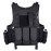 MGFLASHFORCE Tactical Airsoft Vest Adjustable Modular Paintball Vest (Black)