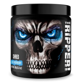 JNX SPORTS The Ripper! Shredding Thermogenic Fat Burner - Blue Raspberry 30 Servings | Advanced Fast Acting Thermogenic Pre-Workout, Appetite Suppressant for Men & Women