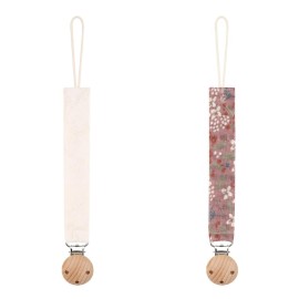 Baby Pacifier Holder for Boys and Girls, Teething Straps Unisex Design, Smoother Clip 100% Handmade Braided,