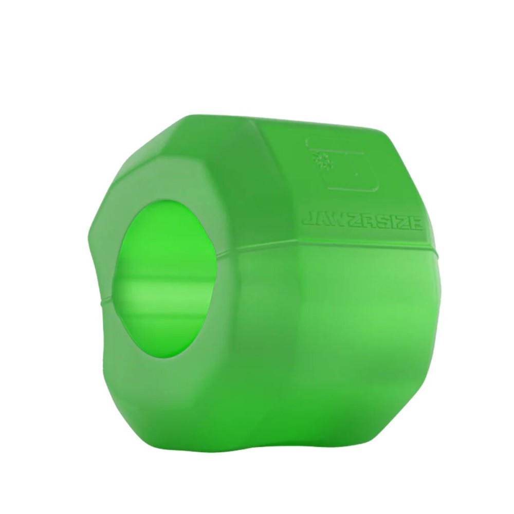 Jawzrsize Pop \'N Go Jaw, Face, and Neck Exerciser - Define Your Jawline, Slim and Tone Your Face, Look Younger and Healthier - Helps Reduce Stress and Cravings - Facial Exerciser (Intermediate Neon)