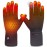 Heated Glove Liners for Men Women,Rechargeable Electric Battery Heating Riding Ski Snowboarding Hiking Cycling Hunting Thin Gloves Hand Warmer (Silicone Grip Liner, Medium/Large)