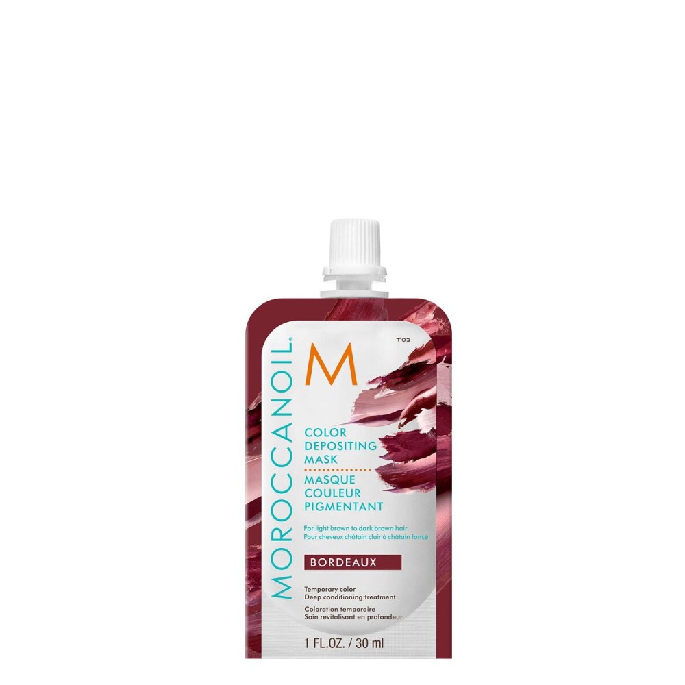 Moroccanoil Color Depositing Hair Mask Packette, Bordeaux, 1 Fl. Oz.