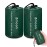 Zmoon Emergency Sleeping Bag Survival Bag, Portable Waterproof Thermal Bivy Sacks,Bivvy Bags,Camping Mylar Sleeping Bag Survival Gear Emergency Blankets Survival Shelter (Green Pack of 2)