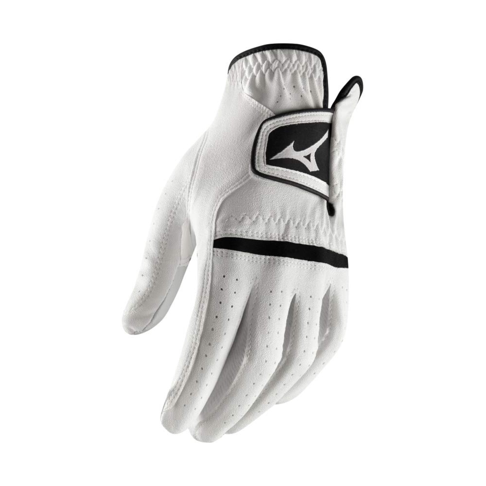 Mizuno 2020 Comp Men\'s Glove White/Black, White/Black, Large Cadet, White/Black, Large Cadet
