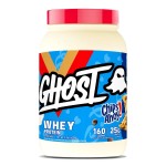 GHOST Whey Protein Powder, Chips Ahoy! - 2LB, 25G of Protein - Whey Protein Blend - Post Workout Fitness & Nutrition Shakes, Smoothies, Baking & Cooking - Cookie Pieces Inside