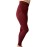 Bioflect Compression Leggings with Bioactive Raised Massaging Knit - for Support and Comfort - Bordeaux M/L