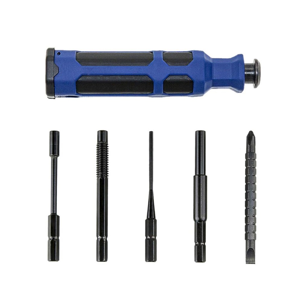 Patch and Heavy Duty Universal Pistol Dovetailed Rear Sight Pusher Tool 17 19 and More (Glock Pro Tool)