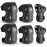 Kids/Youth/Adult Knee Pads Elbow Pads with Wrist Guards Protective Gear Set 6 Pack for Roller Skating Skateboard Cycling Skating Bike Scooter Riding Sports
