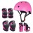 JBM Adult & Kid Skating Protective Gear Set for Beginner to Advanced, Skateboard Helmet Knee and Elbow Pads with Wrist Guards for Inline Roller Skating, Scooter, Skateboarding