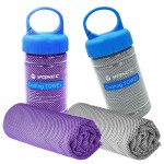 YQXCC Cooling Towel | 2 Pack 47x12 | Ice Cool for Neck | Soft Breathable Microfiber Chilly | for Yoga, Golf, Gym, Camping, Running, Workout & More Activities