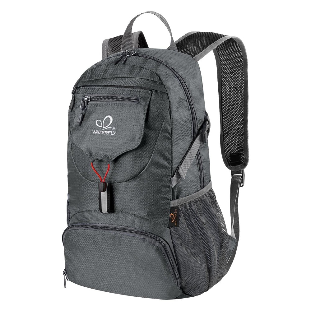 WATERFLY Small Lightweight Packable Backpack: 20l Ultra Light Foldable Travel Hiking Camping Daypack Day Pack for Man Woman