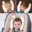 StoHua Adjustable Infants and Baby Neck Head Support,U-Shape Children Travel Pillow Cushion for Car Seat,Offers Protection Safety for Kids