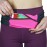 3 Pocket Adjustable Running Belt Waist Pack, Fanny Pack For Working Out With Sweat Resistant Backing, Holds All iPhone Models