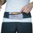 3 Pocket Adjustable Running Belt Waist Pack, Fanny Pack For Working Out With Sweat Resistant Backing, Holds All iPhone Models