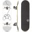 Magneto Complete Maple Wood Skateboard - 27.5 in x 7.75 in, Video Game - Cruiser & Longboard Skateboard for Kids & Teens with Double Kick Concave Deck & ABEC 5 Bearings