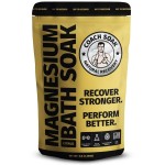 Coach Soak Recovery Bath Soak - Alternative to Epsom Salt Bath Soak - Fast-Absorbing Pure Magnesium Flakes & Dead Sea Salt with 21 Minerals, Bath Salts & Essential Oils - 3 lb, Energizing Citrus