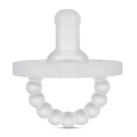 Ryan & Rose Cutie PAT Pacifier Teether (Stage 2, Clear)