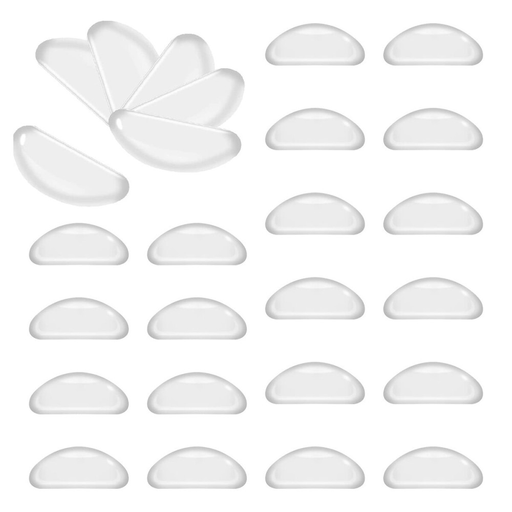 SF SONFAN Silicone Adhesive Eyeglass Nose Pads - 20 Pairs Nose Pads for Eyeglasses