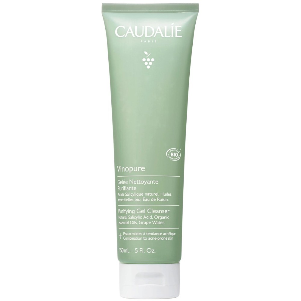 Caudalie Vinopure Salicylic Acid Cleanser, Pore Purifying Gel Cleanser - 150 mL