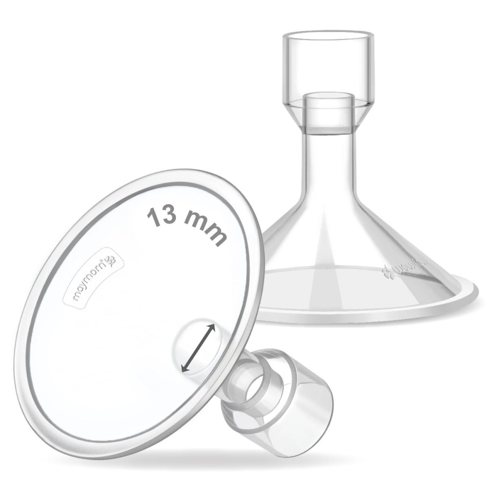 Maymom MyFit Classic 13mm Shield, Does NOT Include Maymom Wide-Mouth Connector, Compatible with Spectra S2 Accessories Spectra S1 Not Original Spectra Pump Parts Spectra Flange