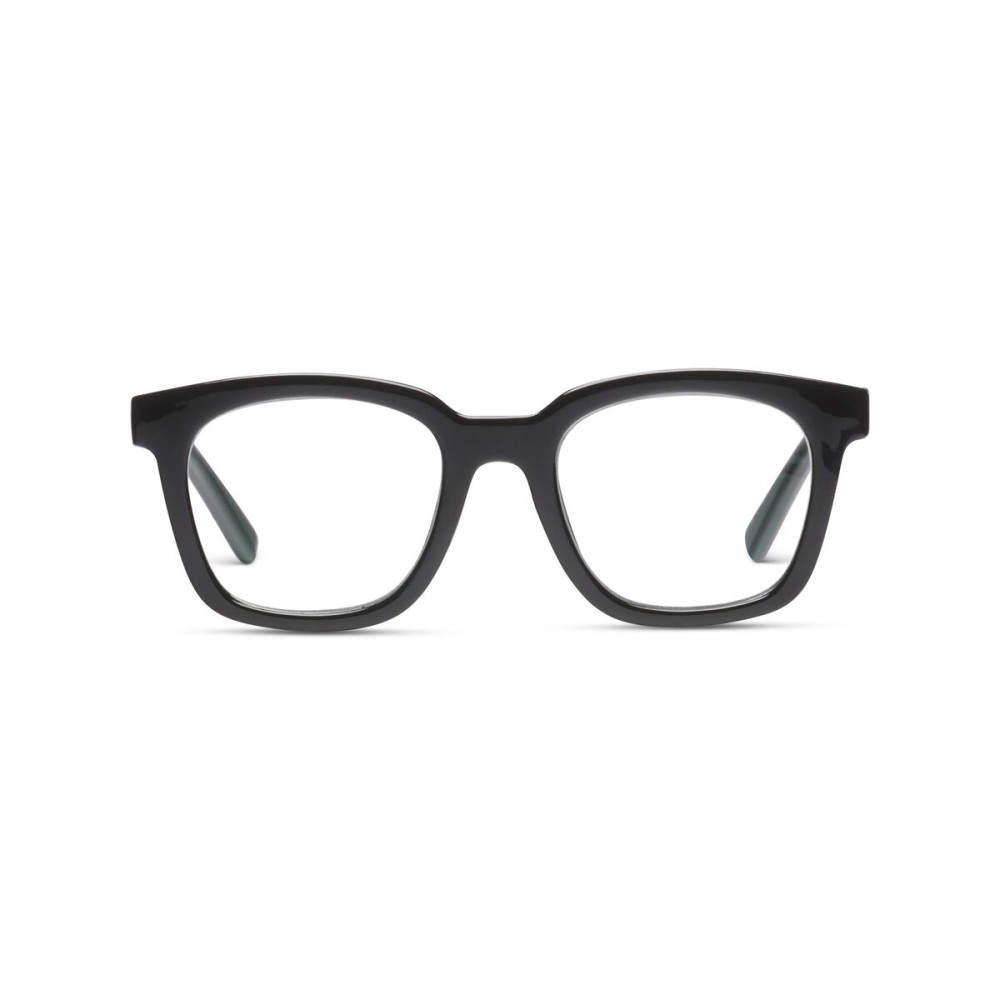 Peepers by PeeperSpecs womens To the Max Blue Light Blocking Reading Glasses, Black, 49 US