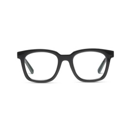 Peepers by PeeperSpecs womens To the Max Blue Light Blocking Reading Glasses, Black, 49 US