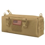 AMYIPO Tactical Pouch Multi-Purpose Large Capacity Increment Pouch Short Trips Bag (Khaki (1 PCS))