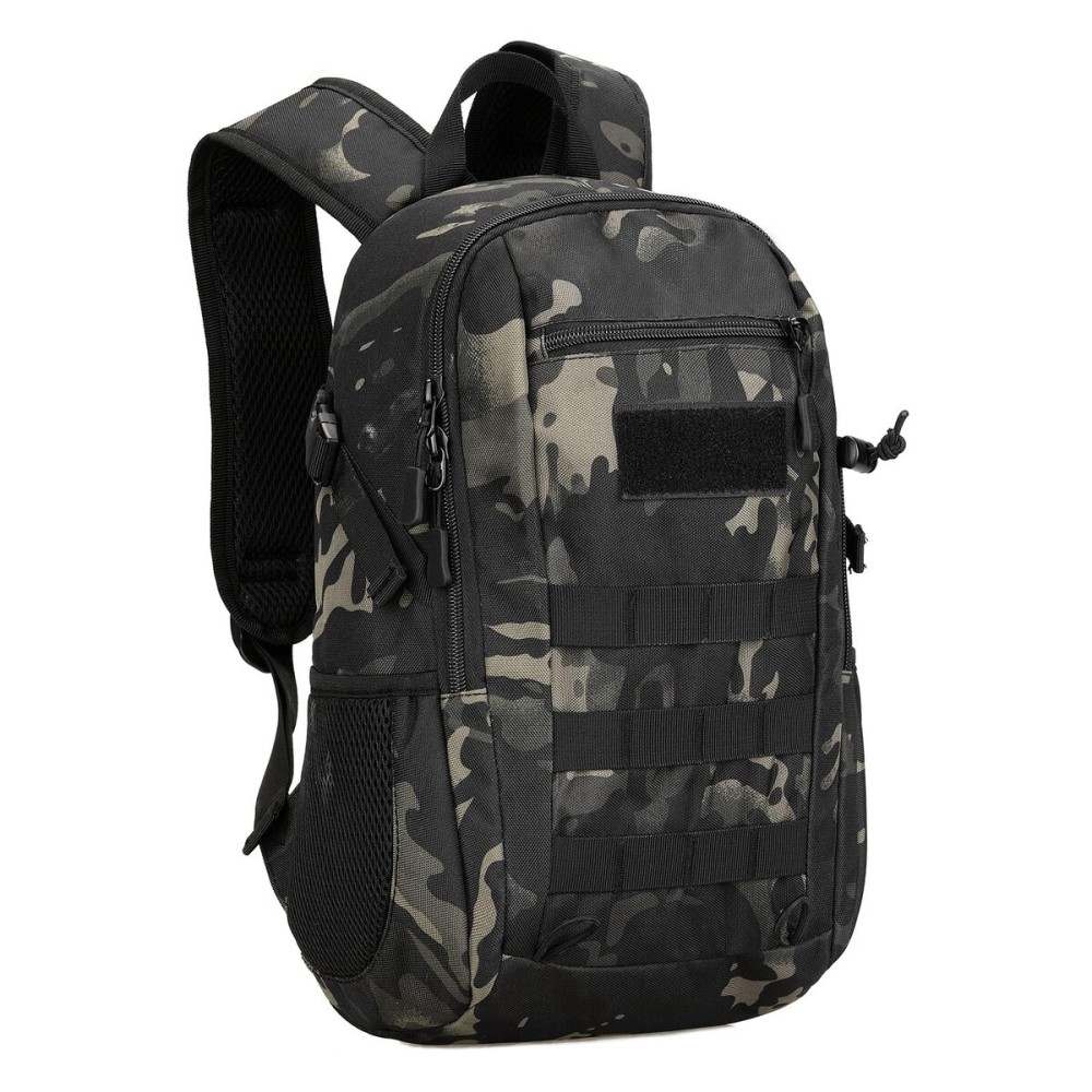 HUNTVP 10L Tactical Backpack Small Backpack Mini Daypack Rucksack Gear Tactical Assault Pack Bag for Hunting Camping Trekking (10L-Camo)