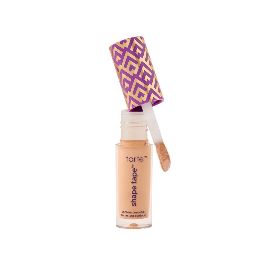 tarte shape tape concealer - Full Size-Coverage, Matte Finish for Under Eye, Dark Circles, Fine Lines, Redness & Discoloration, Longwear, Dermatologist-Tested, Vegan, Cruelty-Free