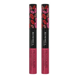 Rimmel Provocalips Lip Colour, Play with Fire, 0.14 Fluid Ounce (Pack of 2)