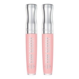 Rimmel Stay Glossy 6HR Lip Gloss, Sundae Best, 0.18 Fl Oz (Pack of 2)