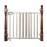 Summer Infant Banister and Stair Wood Safety Gate with Extra Wide Door Design and Comfort Grip handle for Easy One Handed Release, Multicolor
